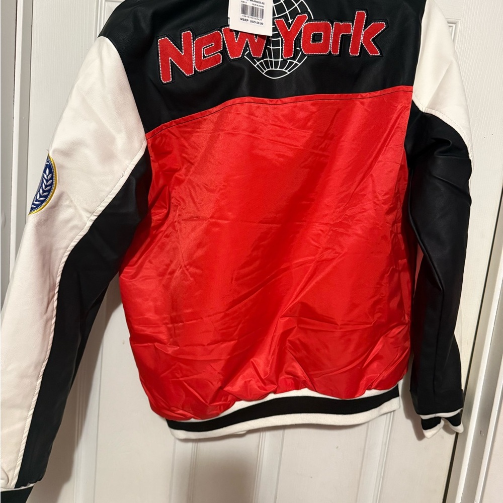 Red and Black Riot Empire Racing Jacket - Picture 2 of 5